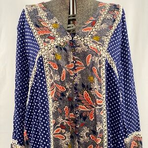 New with Tags Entro Button Front Pullover